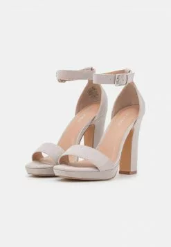 Comprar 🌟 Anna Field 🩴 Sandalias De Tacón - Light Grey, Mujer 🤩 -Anna Field Tienda de ventas 217beb50ed254523b1970e7edddd5f9a