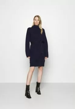 Venta al por mayor 😀 Anna Field Vestido De Punto - Dark Blue, Mujer ⌛