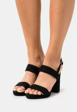 Toma de corriente ⭐ Anna Field 🩴 Sandalias De Tacón - Black, Mujer ⌛
