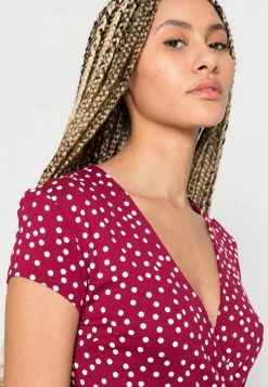 Mejor precio 🛒 Anna Field Vestido Ligero - Dark Red/white, Mujer 🥰 -Anna Field Tienda de ventas 24b3d6d865fa4ffab4ad31a3d4d79510