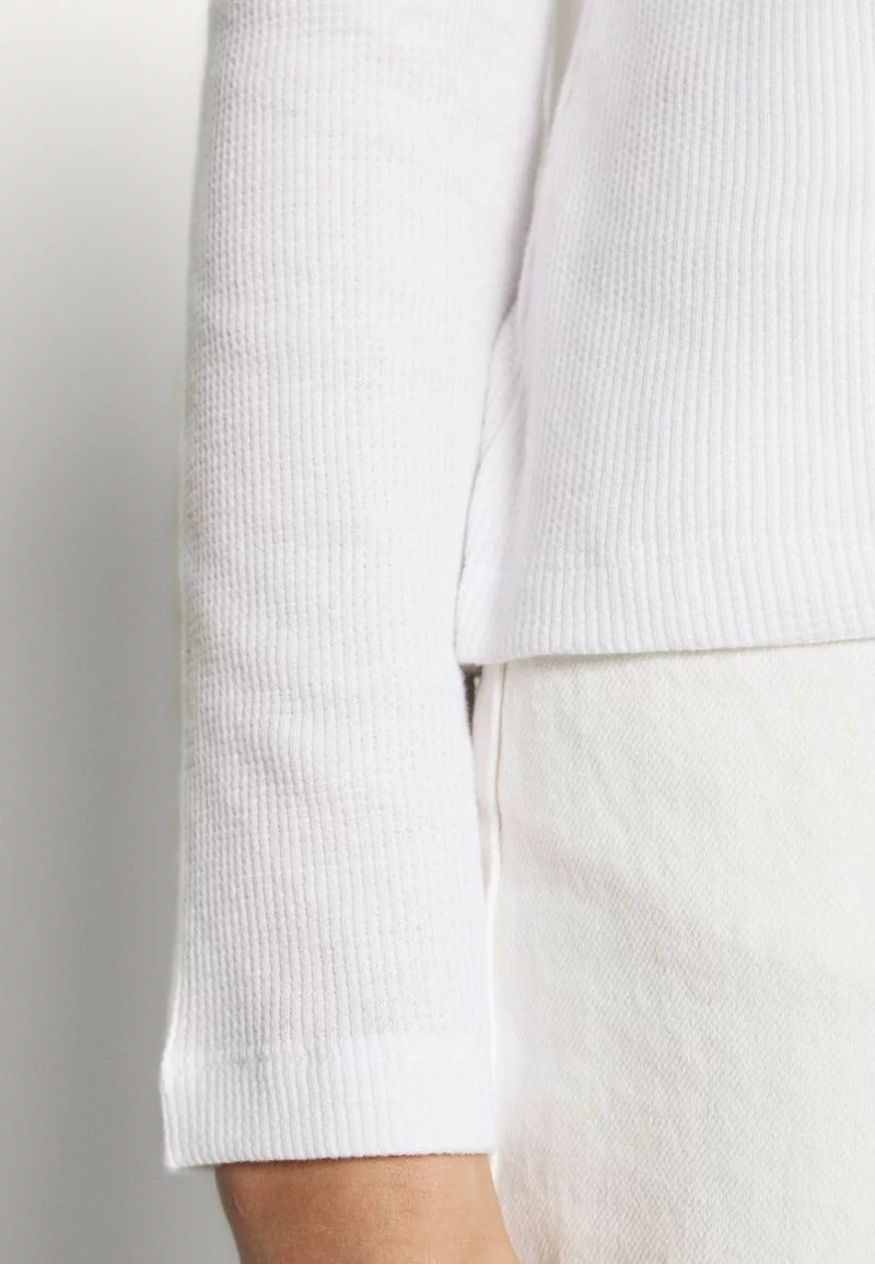 Venta express 🔔 Anna Field WAFFLE PIQUÉ - Camiseta De Manga Larga - White, Mujer ❤️ 6 Venta express 🔔 Anna Field WAFFLE PIQUÉ - Camiseta De Manga Larga - White, Mujer ❤️ - Imagen 6