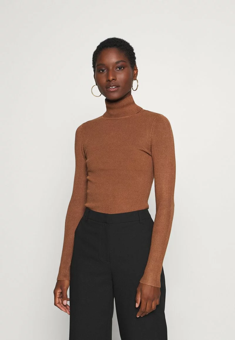 Lo mas barato 🤩 Anna Field TURTLE NECK - Jersey De Punto - Brown, Mujer 🧨 1 Lo mas barato 🤩 Anna Field TURTLE NECK - Jersey De Punto - Brown, Mujer 🧨