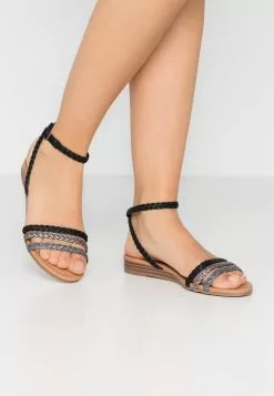 Mejor precio ✨ Anna Field 🩴 Sandalias - Black/silver, Mujer 🛒