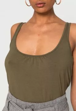 Promoción 🥰 Anna Field Top - Khaki, Mujer ✔️ -Anna Field Tienda de ventas 261cec0f0ec14453817caa45bb23012e