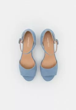 mejor venta ❤️ Anna Field 🩴 Sandalias Con Plataforma - Light Blue, Mujer 🌟 -Anna Field Tienda de ventas 26d677d3c276431a90bffee35b3436ba