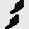 mejor venta 😍 Anna Field 8 PACK ANKLE 🧦 SOCKS - Calcetines - Black, Mujer 🎁