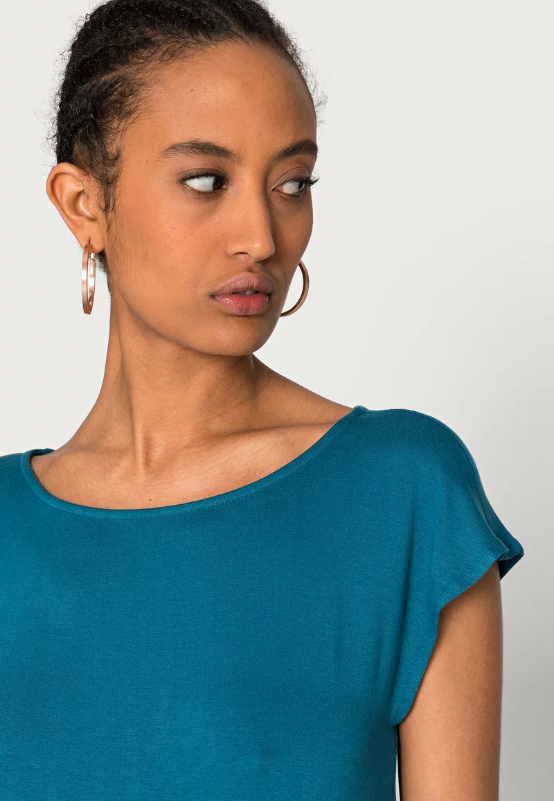 ofertas ⌛ Anna Field Camiseta Básica - Blue, Mujer 😍 5 ofertas ⌛ Anna Field Camiseta Básica - Blue, Mujer 😍 - Imagen 5