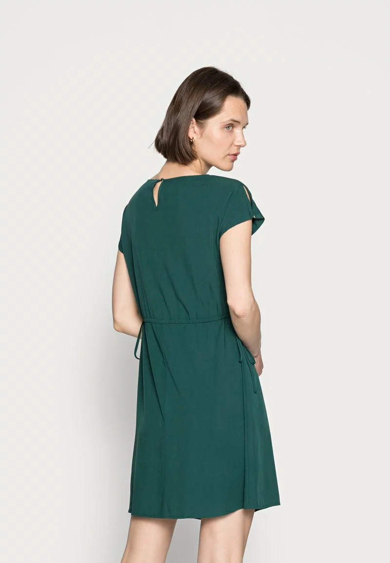 Venta express ⭐ Anna Field WOVEN FIT AND FLARE DETAIL 👗 DRESS - Vestido Informal - Dark Green, Mujer ❤️ 3 Venta express ⭐ Anna Field WOVEN FIT AND FLARE DETAIL 👗 DRESS - Vestido Informal - Dark Green, Mujer ❤️ - Imagen 3