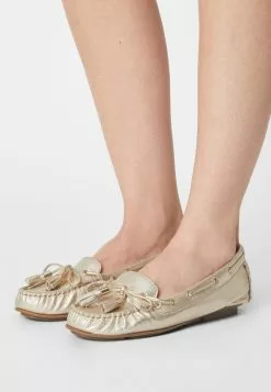 Barato 🤩 Anna Field LEATHER - Mocasines - Gold, Mujer 🌟