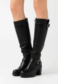 Promoción 👍 Anna Field Botas - Black, Mujer ❤️