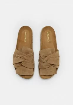 Mejor trato 👏 Anna Field COMFORT LEATHER - Pantuflas - Beige, Mujer 🥰 -Anna Field Tienda de ventas 2f3fa14113d346aa8ef3f3749a968240