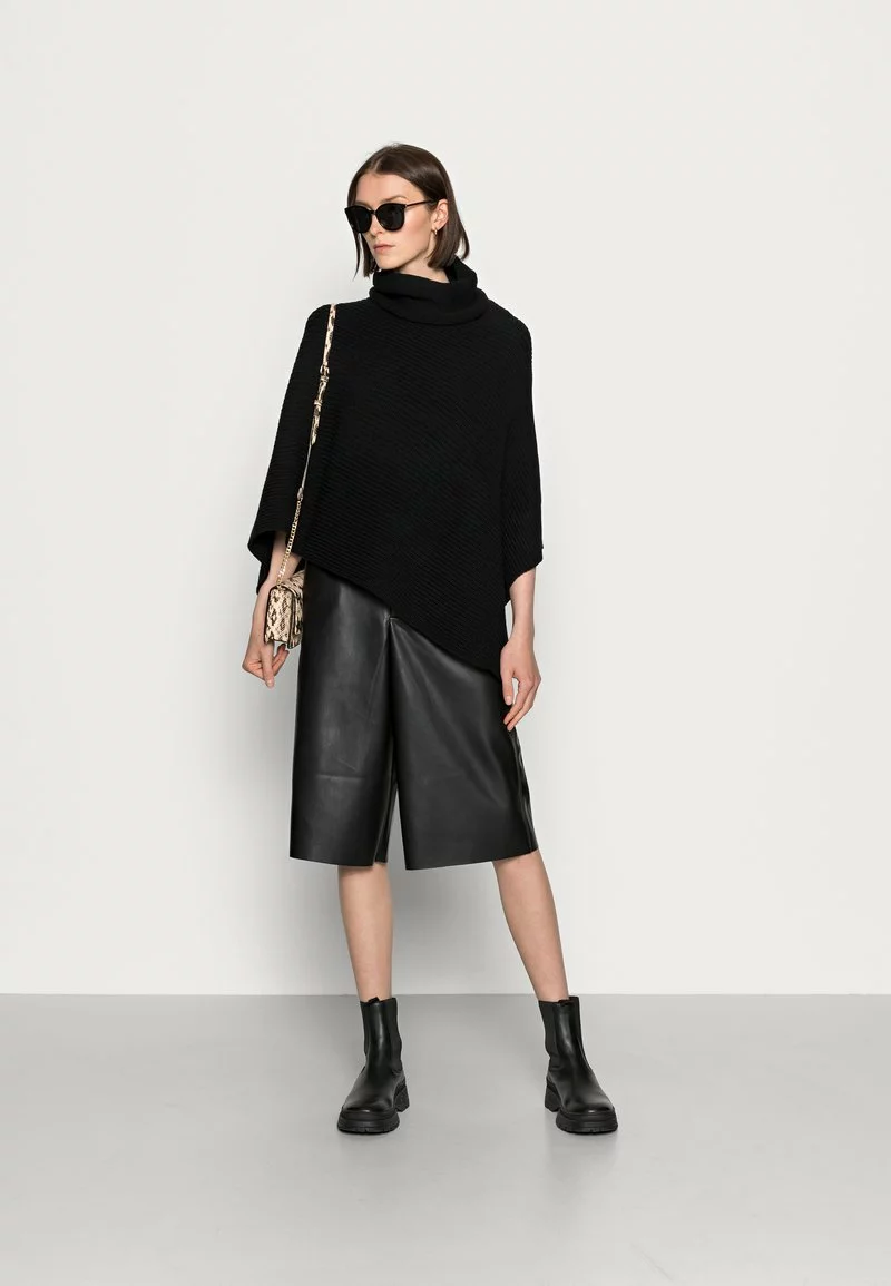 ofertas 🧨 Anna Field Poncho - Black, Mujer 😀 2 ofertas 🧨 Anna Field Poncho - Black, Mujer 😀 - Imagen 2