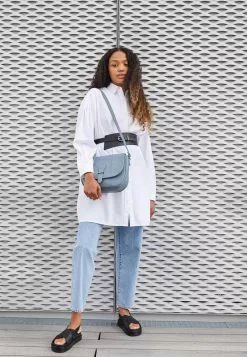 Comprar ⭐ Anna Field Bandolera - Light Blue, Mujer 🛒