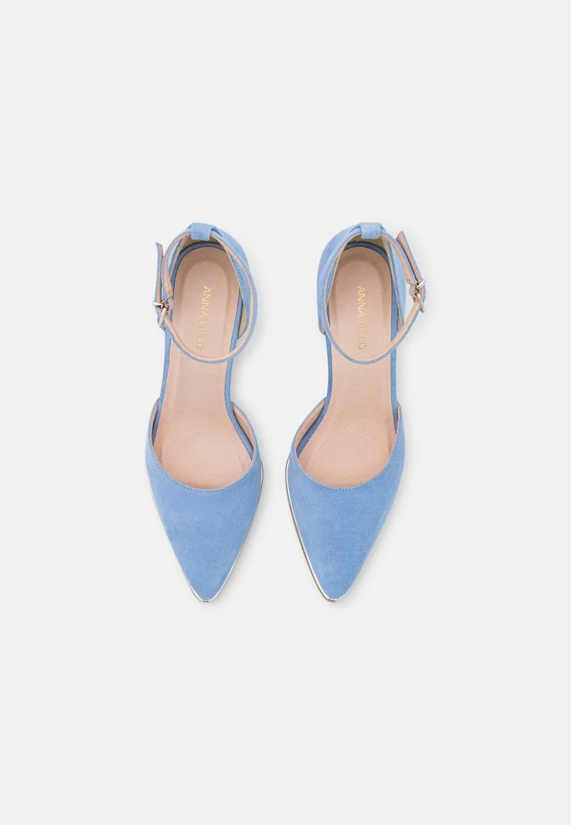 Nuevo ⌛ Anna Field LEATHER - Tacones - Light Blue, Mujer 😍 6 Nuevo ⌛ Anna Field LEATHER - Tacones - Light Blue, Mujer 😍 - Imagen 6