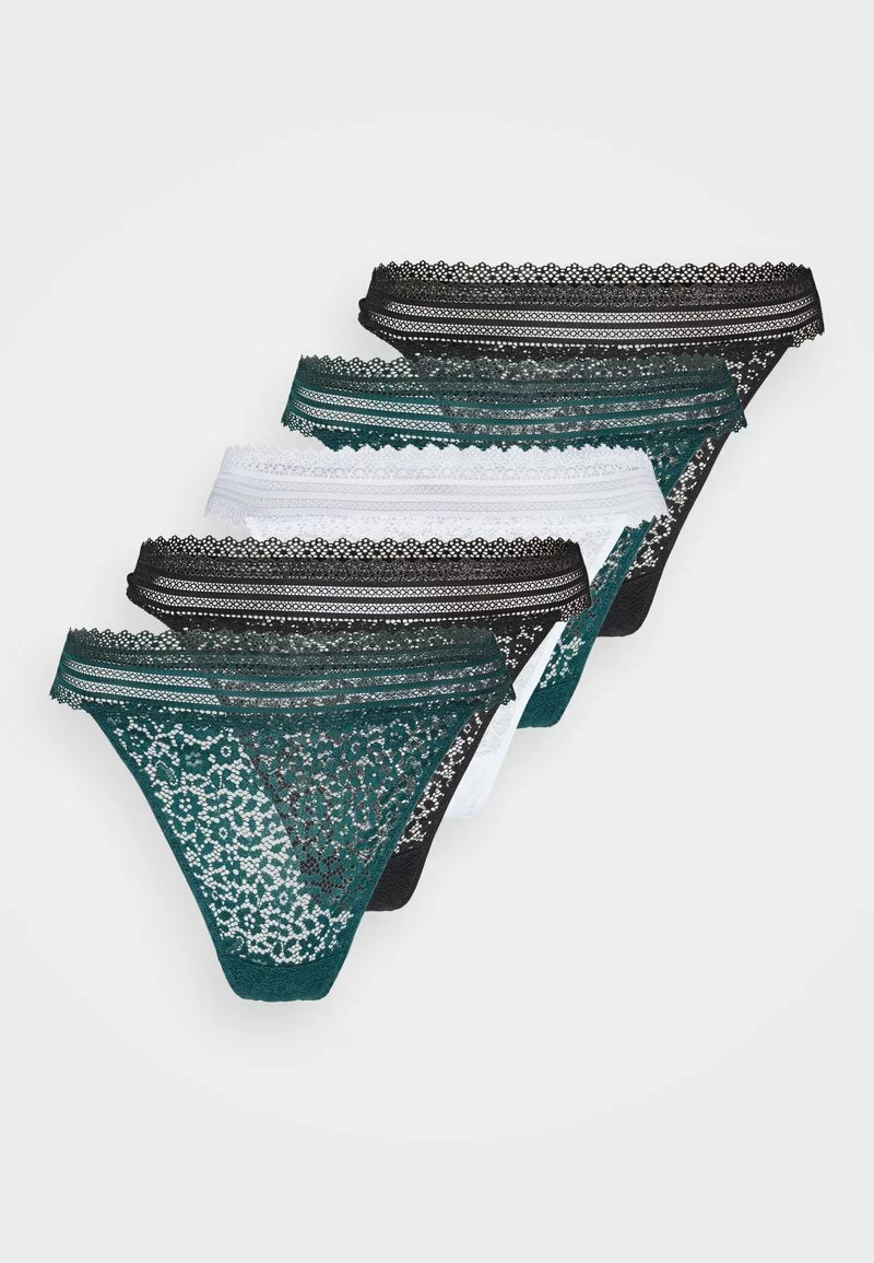 Presupuesto ✨ Anna Field 5PP LACE THONG - Tanga - Teal/black/off-white, Mujer ❤️ 9 Presupuesto ✨ Anna Field 5PP LACE THONG - Tanga - Teal/black/off-white, Mujer ❤️ - Imagen 9