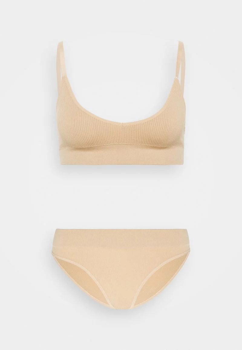 Presupuesto 🤩 Anna Field Rib Seamless Set - Top - Tan, Mujer 💯 5 Presupuesto 🤩 Anna Field Rib Seamless Set - Top - Tan, Mujer 💯 - Imagen 5