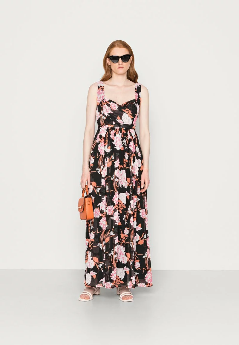 Mejor trato 🎁 Anna Field Vestido Largo - Black/red/multi Coloured, Mujer ❤️ 2 Mejor trato 🎁 Anna Field Vestido Largo - Black/red/multi Coloured, Mujer ❤️ - Imagen 2