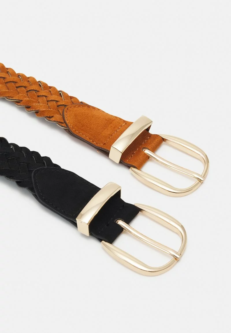 Para estrenar 🔔 Anna Field 2 PACK - Cinturón - Black/cognac, Mujer 👏 2 Para estrenar 🔔 Anna Field 2 PACK - Cinturón - Black/cognac, Mujer 👏 - Imagen 2