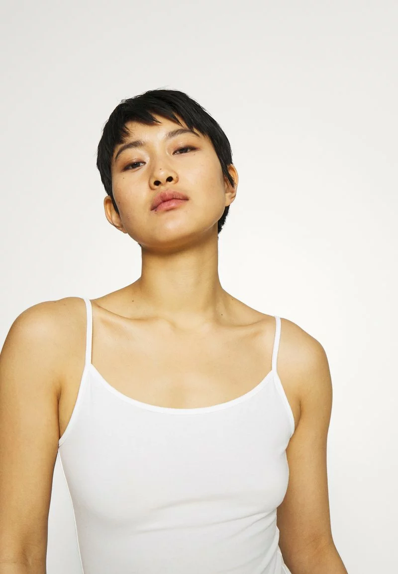 mejor venta 👍 Anna Field 3er PACK - Top - White/white/white, Mujer 🧨 4 mejor venta 👍 Anna Field 3er PACK - Top - White/white/white, Mujer 🧨 - Imagen 4