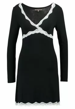 Nuevo ✔️ Anna Field HEIDI LONG SLEEVES VISCOSE NIGHTDRESS - Camisón - Black, Mujer 🔥 -Anna Field Tienda de ventas 32fa00dfae104f94a6dcda686bd2fdf8
