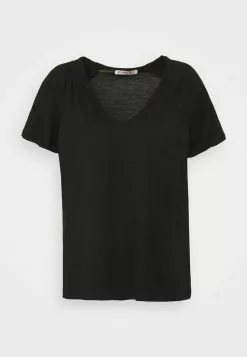 Mejor trato 🥰 Anna Field Camiseta Básica - Black, Mujer 🧨