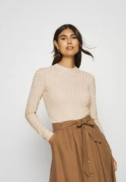 Venta al por mayor ⭐ Anna Field Jersey De Punto - Light Tan Melange, Mujer 🛒