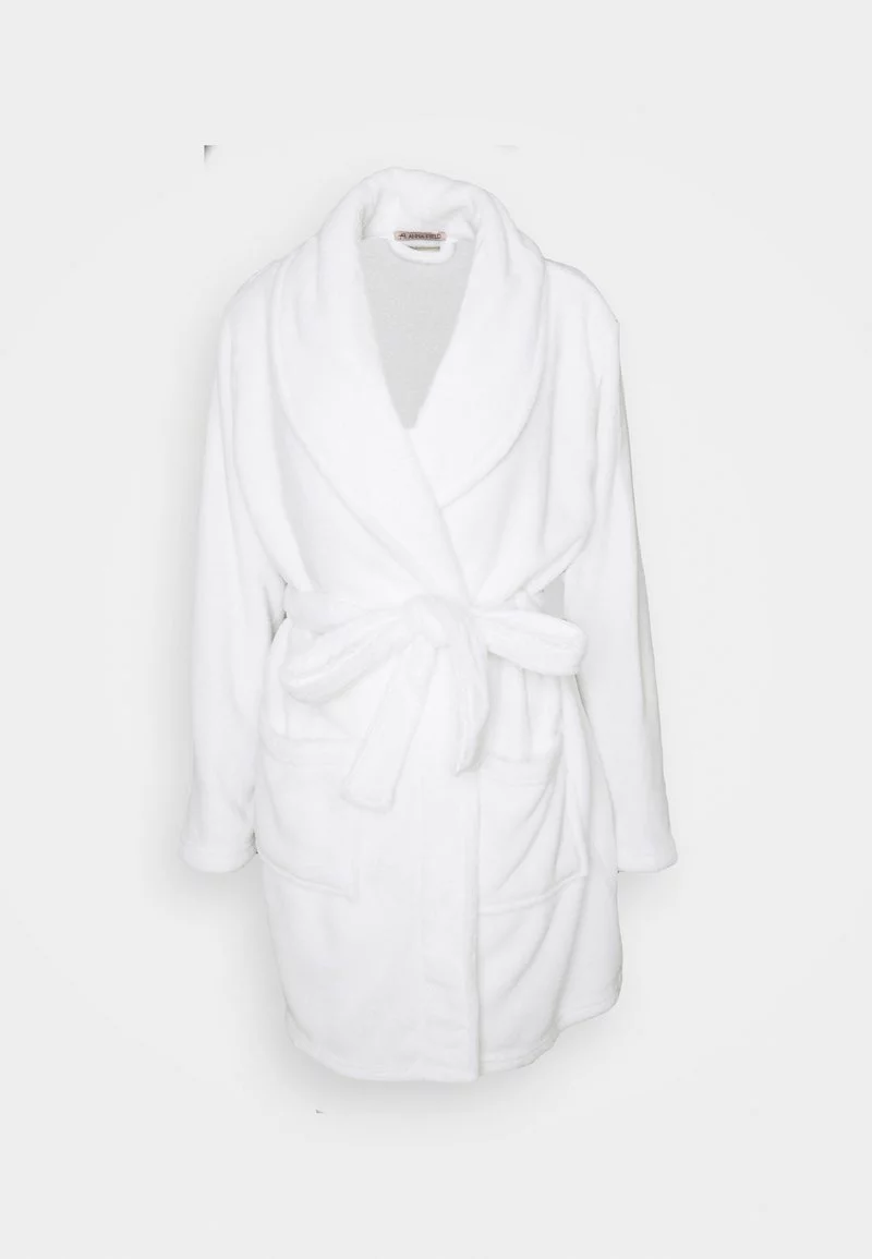 Toma de corriente ✔️ Anna Field LADIES PLUSH BATHROBE - Albornoz - White, Mujer 💯 5 Toma de corriente ✔️ Anna Field LADIES PLUSH BATHROBE - Albornoz - White, Mujer 💯 - Imagen 5