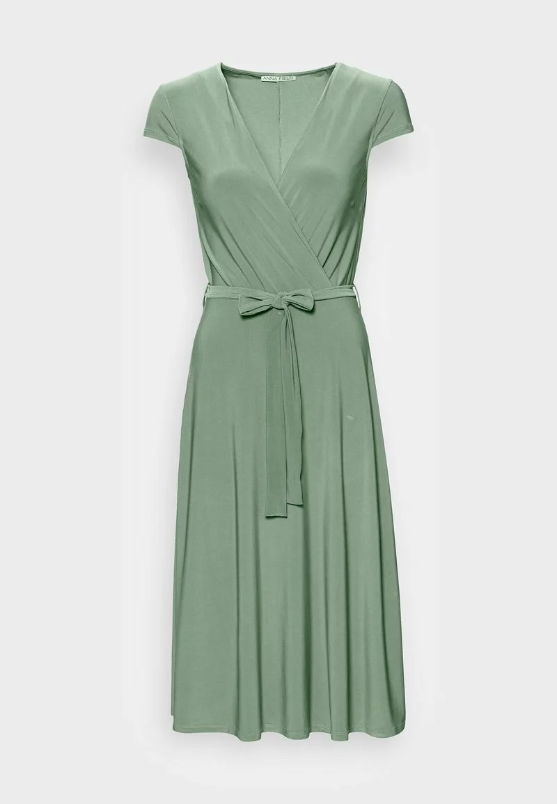 Promoción 🌟 Anna Field Vestido Ligero - Green, Mujer 🌟 4 Promoción 🌟 Anna Field Vestido Ligero - Green, Mujer 🌟 - Imagen 4