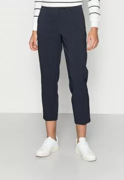 Cupón ⌛ Anna Field Slim Fit Business Trousers - Pantalones - Dark Blue, Mujer 🔔