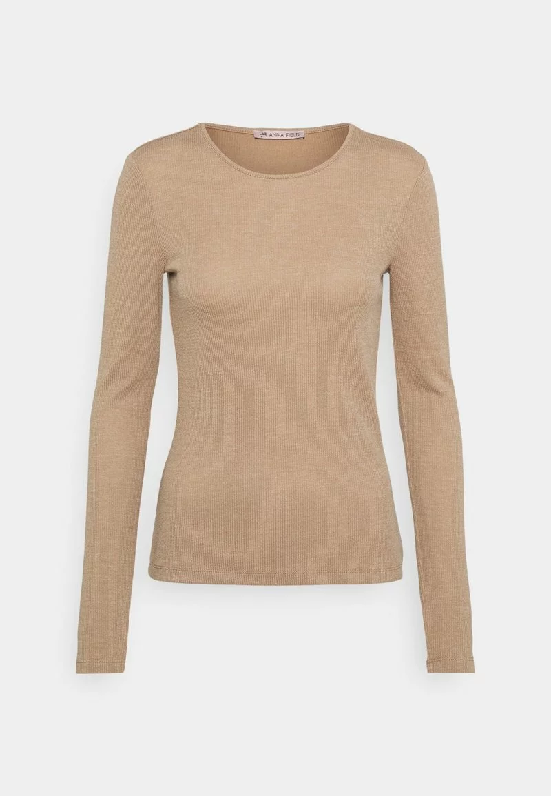 Venta express ⌛ Anna Field Camiseta De Manga Larga - Mottled Beige, Mujer 🥰 1 Venta express ⌛ Anna Field Camiseta De Manga Larga - Mottled Beige, Mujer 🥰