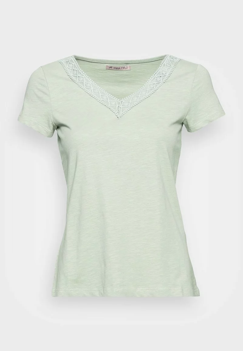 Presupuesto 😀 Anna Field Camiseta Básica - Light Green, Mujer ❤️ 4 Presupuesto 😀 Anna Field Camiseta Básica - Light Green, Mujer ❤️ - Imagen 4