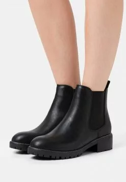 Promoción ⭐ Anna Field WINTER BOOT COMFORT - Botines Bajos - Black, Mujer 🔥