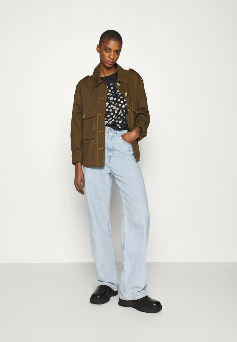 Mejor trato 🛒 Anna Field Camiseta Estampada - Black, Mujer 🔔 2 Mejor trato 🛒 Anna Field Camiseta Estampada - Black, Mujer 🔔 - Imagen 2