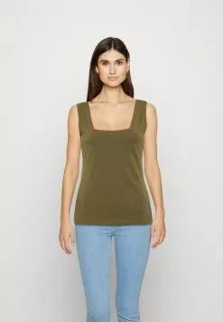 Presupuesto 🥰 Anna Field Top - Khaki, Mujer ⌛