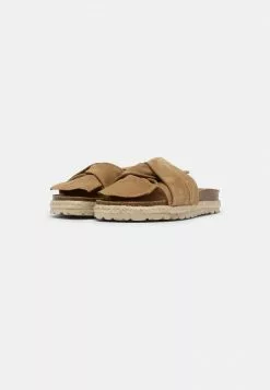 Mejor trato 👏 Anna Field COMFORT LEATHER - Pantuflas - Beige, Mujer 🥰 -Anna Field Tienda de ventas 3f2cb55172234309bb2b6f08f00f9091