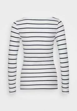 Lo mas barato 💯 Anna Field 2 PACK - Camiseta De Manga Larga - White/navy, Mujer 🎉 -Anna Field Tienda de ventas 3fd466ff52e5488bb9944f6568849f3b