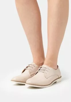 Presupuesto 😀 Anna Field LEATHER - Zapatos De Vestir - Beige, Mujer ✔️