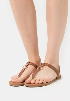 Descuento ✨ Anna Field 🩴 Sandalias De Dedo - Cognac, Mujer 🌟