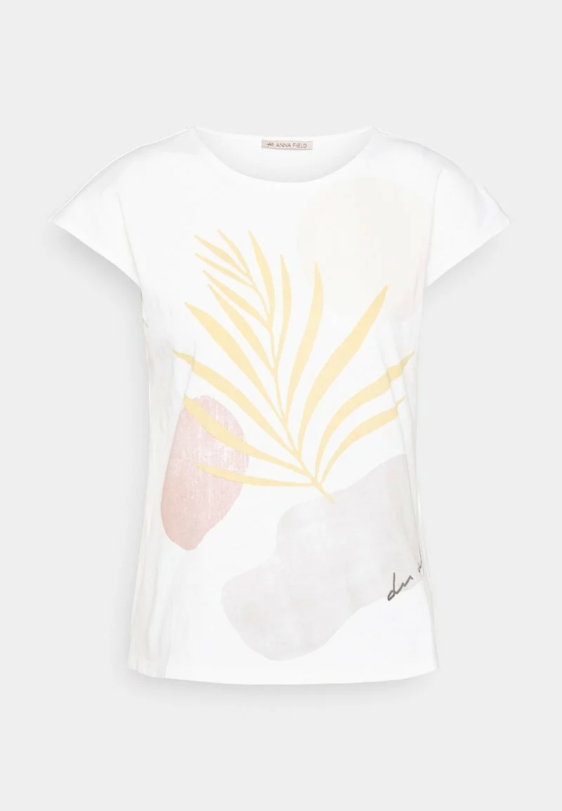 Venta al por mayor 😍 Anna Field Camiseta Estampada - White, Mujer 🥰 1 Venta al por mayor 😍 Anna Field Camiseta Estampada - White, Mujer 🥰
