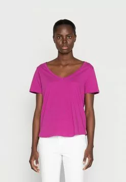 ofertas 🥰 Anna Field Camiseta Básica - Purple, Mujer 👏