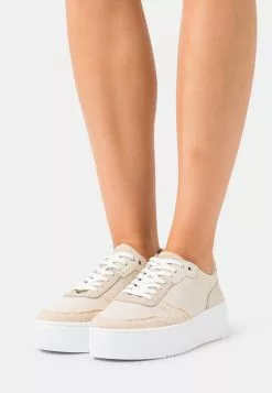 mejor venta 👍 Anna Field LEATHER - Zapatillas - Beige, Mujer 🎁