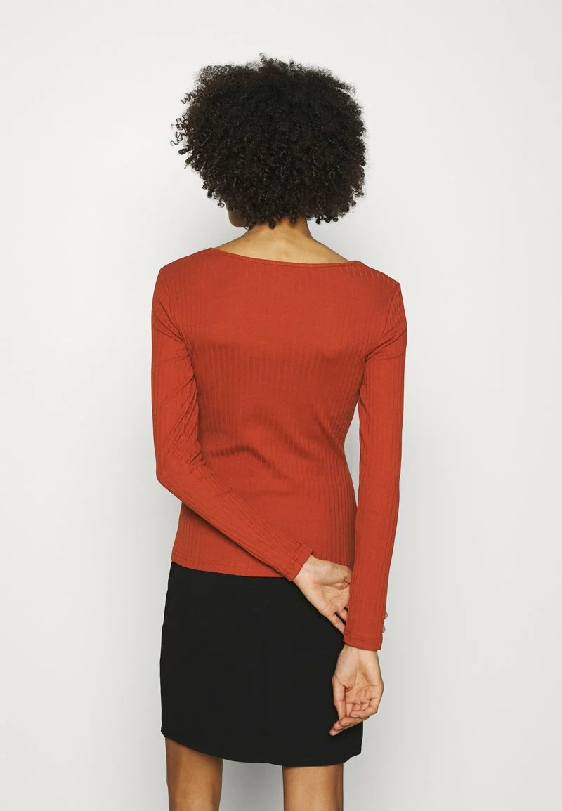 Toma de corriente 🤩 Anna Field Camiseta De Manga Larga - Brown, Mujer ❤️ 3 Toma de corriente 🤩 Anna Field Camiseta De Manga Larga - Brown, Mujer ❤️ - Imagen 3