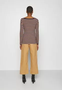 Cupón 👍 Anna Field Camiseta De Manga Larga - Camel/dark Blue, Mujer ❤️ -Anna Field Tienda de ventas 43ffff4e59164dc4ab4534399b386a4a