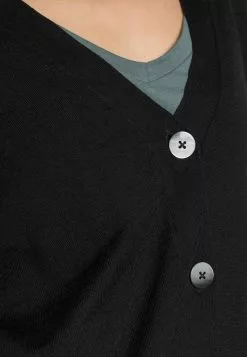 Nuevo ✔️ Anna Field SILK BLEND CARDIGAN - Chaqueta De Punto - Black, Mujer 😍 -Anna Field Tienda de ventas 446f3dcf7cdf49aeb07f2009336cf3f9