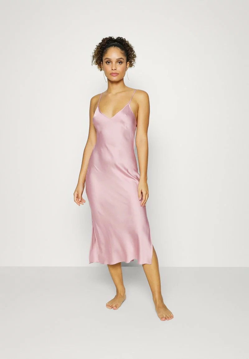 Mejor trato ⌛ Anna Field SIMPLE SATIN LONG LINE NIGHTIE - Camisón - Pink, Mujer 🛒 1 Mejor trato ⌛ Anna Field SIMPLE SATIN LONG LINE NIGHTIE - Camisón - Pink, Mujer 🛒