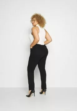 Para estrenar ✨ Anna Field STRAIGHT LEG - Vaqueros Rectos - Black Denim, Mujer ⌛ -Anna Field Tienda de ventas 455e85562aa045eab023590bc1ddc121