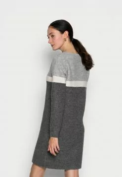 Mejor precio 🧨 Anna Field Vestido De Punto - Black/grey, Mujer ⭐ -Anna Field Tienda de ventas 47a62ecf9e494389bc000307076609e0