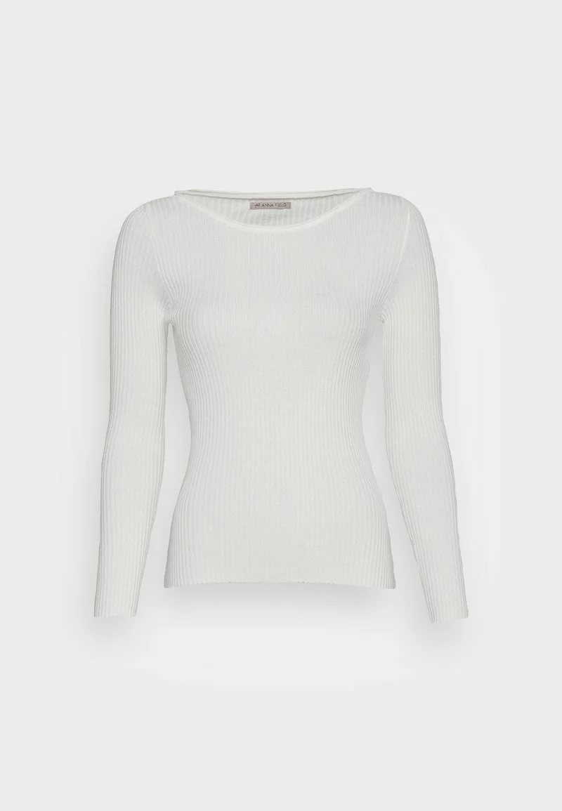Presupuesto 👏 Anna Field BOATNECK JUMPER - Jersey De Punto - White, Mujer 👍 4 Presupuesto 👏 Anna Field BOATNECK JUMPER - Jersey De Punto - White, Mujer 👍 - Imagen 4