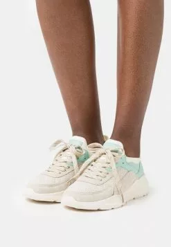 Nuevo ✨ Anna Field LEATHER - Zapatillas - Grey/mint, Mujer 👍