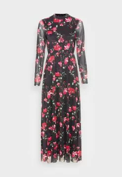 Promoción ⭐ Anna Field MAXI HIGH NECK 👗 DRESS - Vestido Largo - Black/orange, Mujer ✔️ -Anna Field Tienda de ventas 4b4f30648e5a400db443d0b57d2fd33f